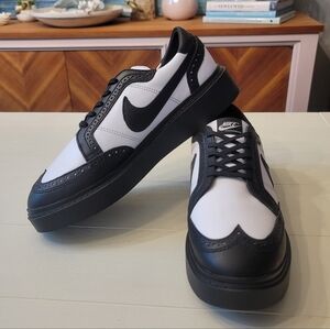 Nike x PEACEMINUSONE G-Dragon Kwondo 1 Shoes in Black & White